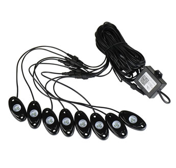 LF-RL002 8 PODS LED RGB ROCK LIGHT